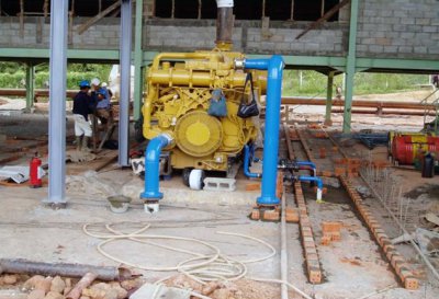 Pekerjaan instalasi Gas Engine untuk proyak PT. Medco E&P Indonesia